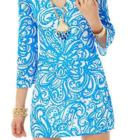 Lilly Pulitzer Jade Dress - Resort White Current Affairs - Picture 4 of 11